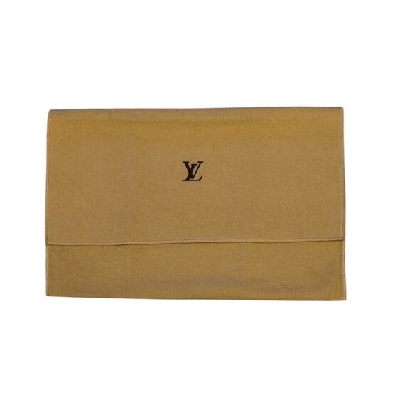 Louis Vuitton Monogram LV Flap Envelope Style Dust Bag 11 3/4" x 8” - Picture 1 of 4